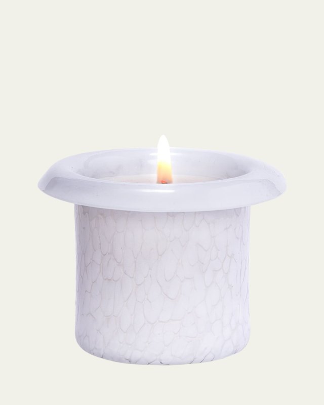 "600" 11.2 oz. Murano Glass Candle