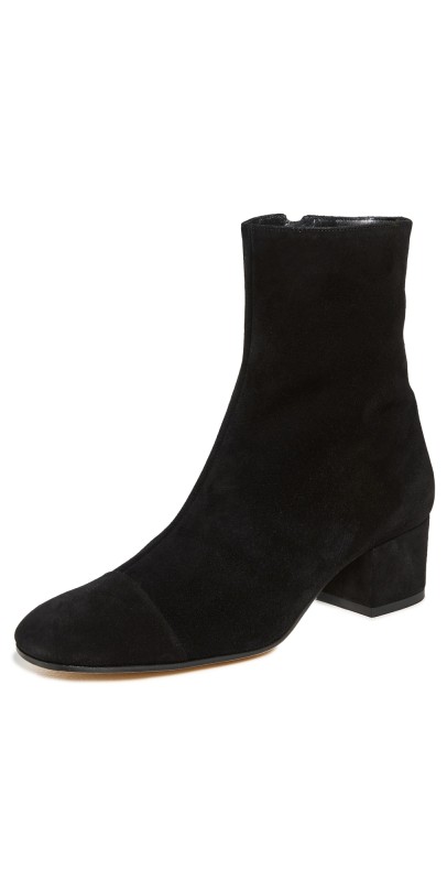 STAUD Aimee Short Boots Black