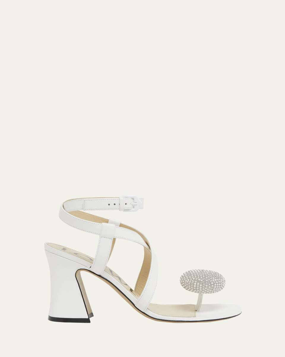 Calle Pebble Leather Sandals