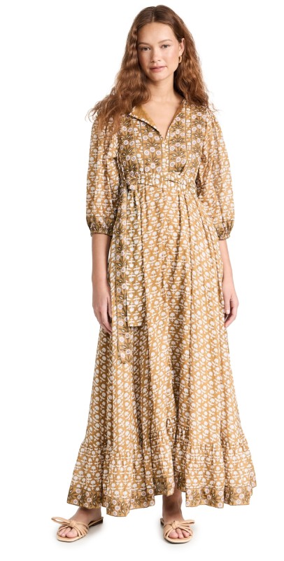 Marea House Dress Golden Rod