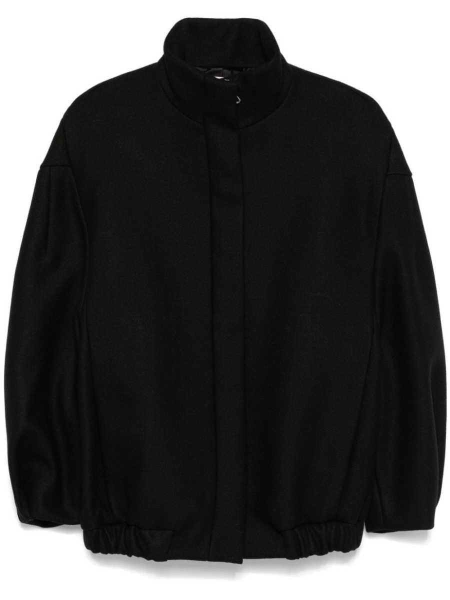 felted-finish jacket