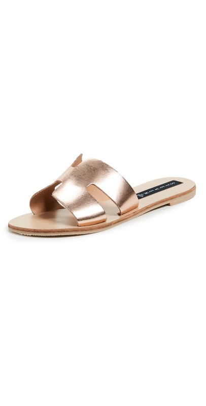 Steven Greece Slides Rose Gold