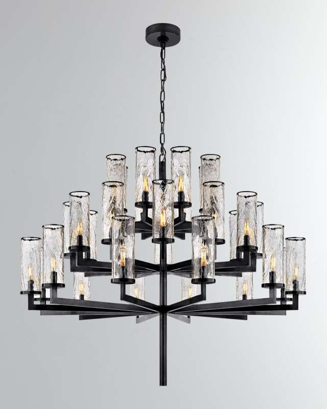 Liaison Triple Tier Chandelier By Kelly Wearstler