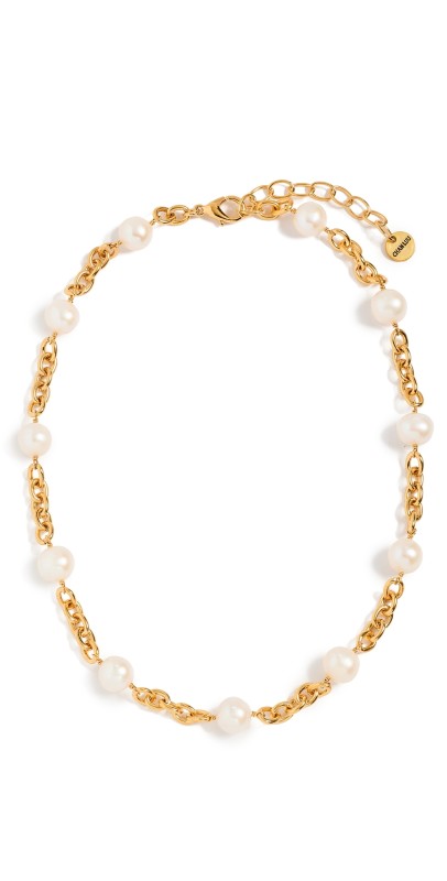 Chan Luu Nautica Chain Necklace White Pearl