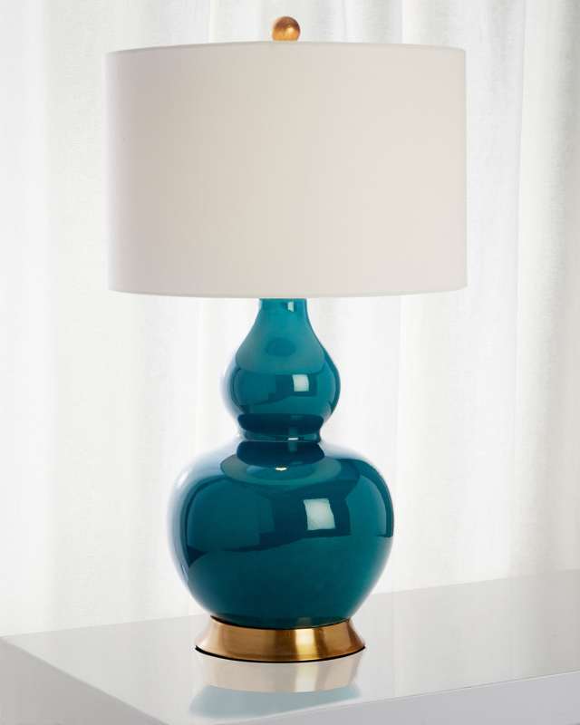 Emerald Green Lamp
