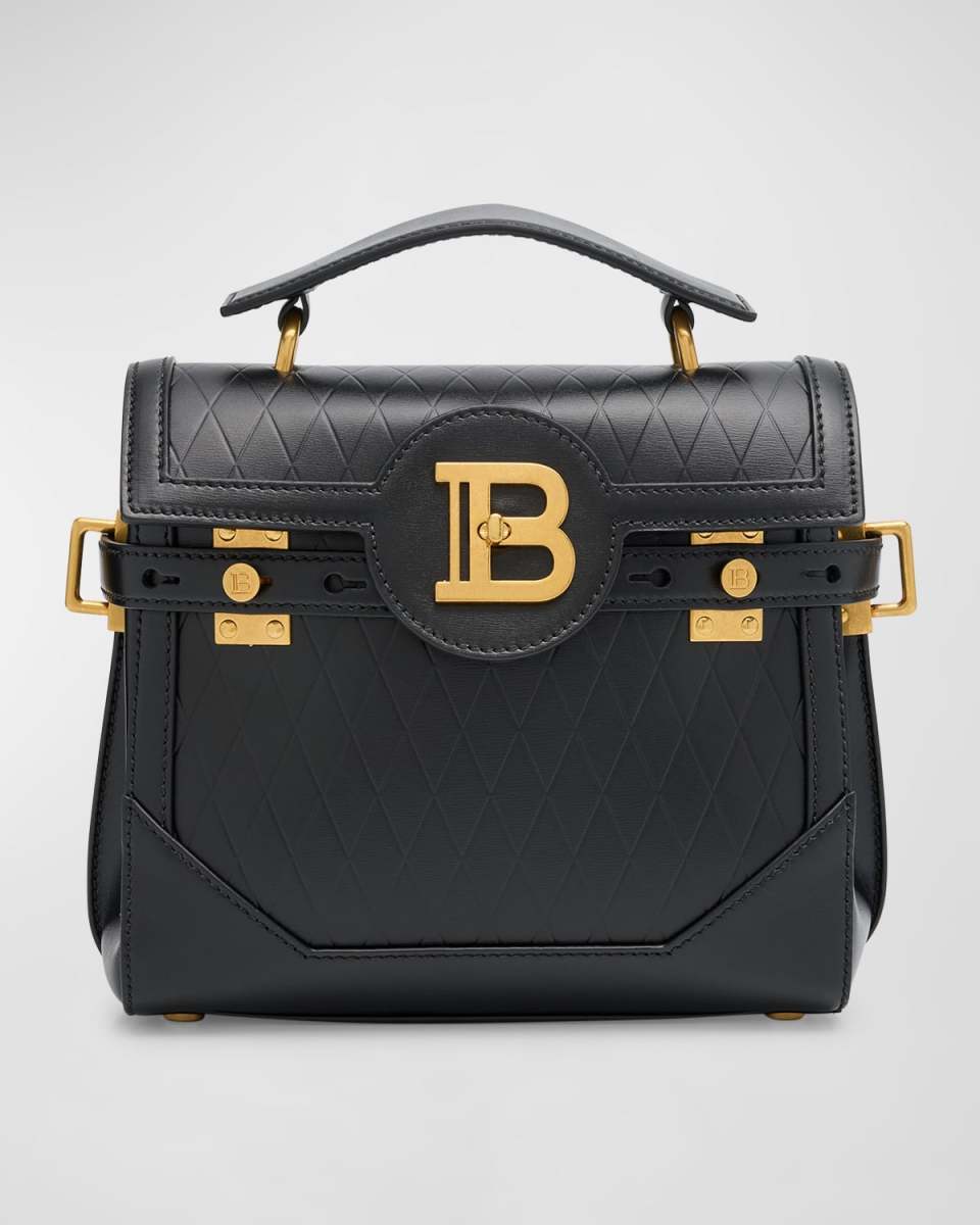 BBuzz 23 Top-Handle Bag in Embossed Leather