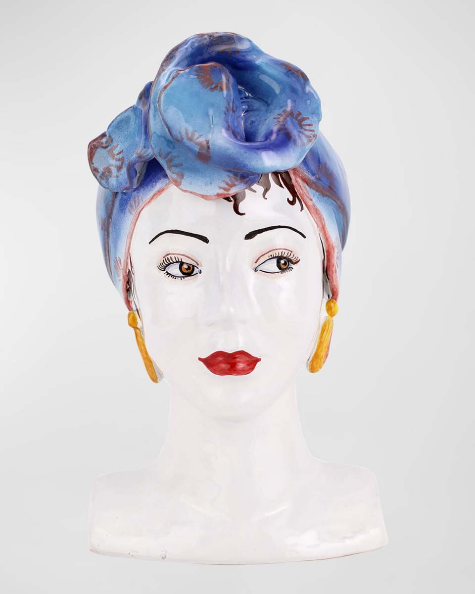 Sicilian Heads Sculpture/Planter