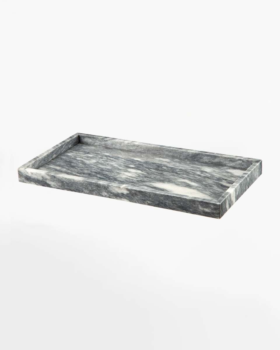 Eris Collection Cloud Gray Large Vanity Tray