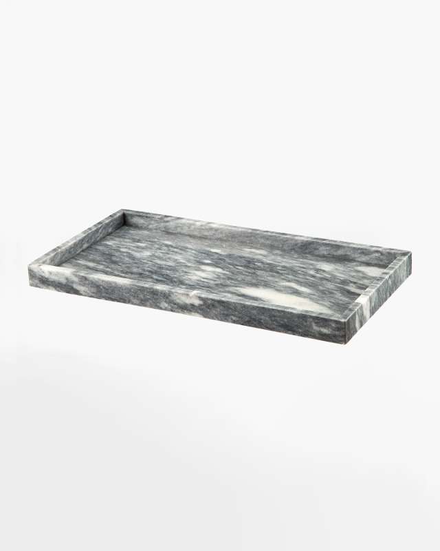 Eris Collection Cloud Gray Large Vanity Tray