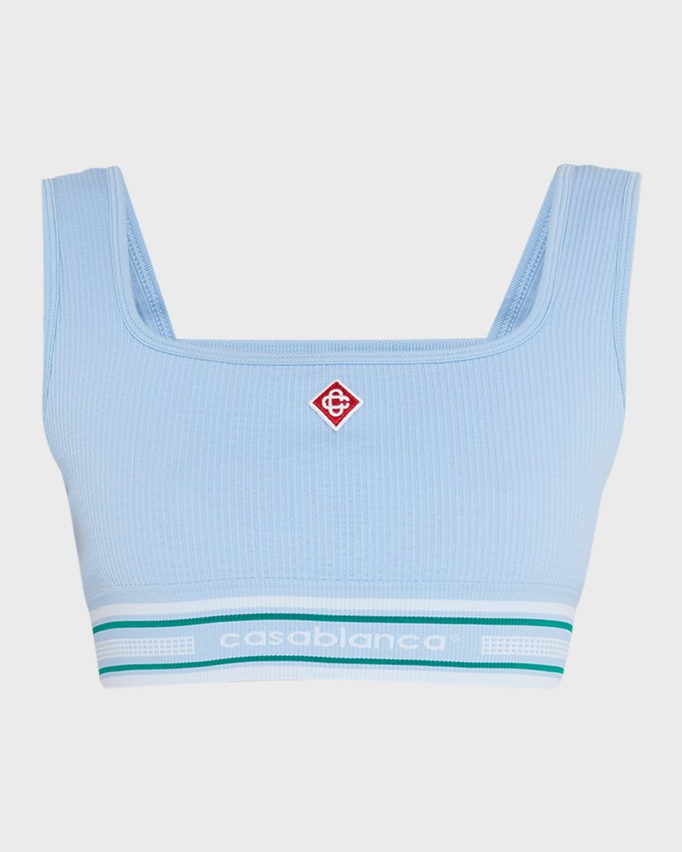 Logo-Band Seamless Bra Top