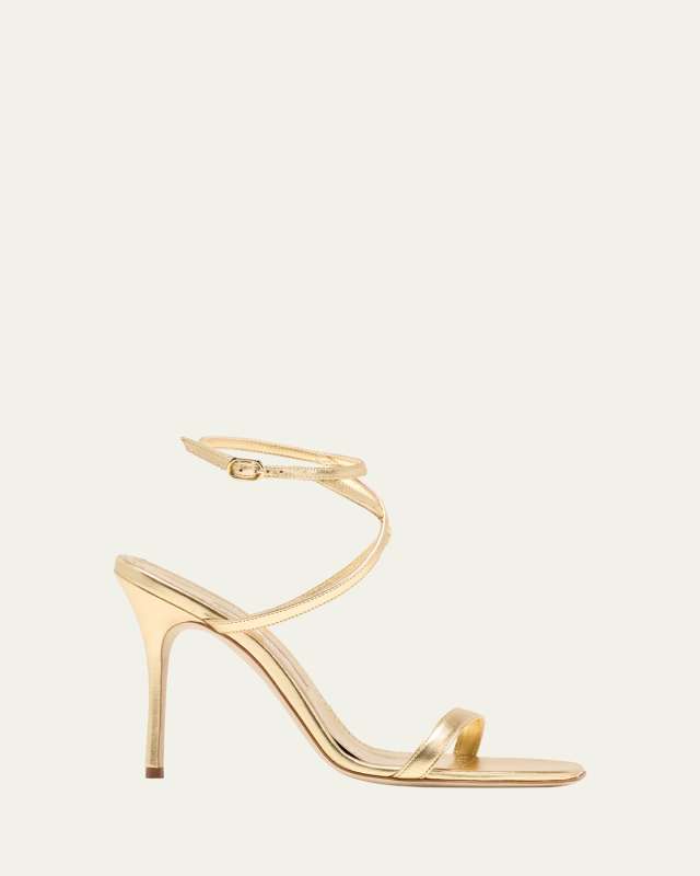 Strania Metallic Stiletto Sandals