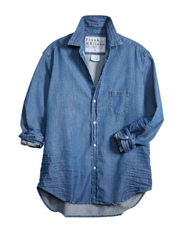 Eileen Woven Button Up