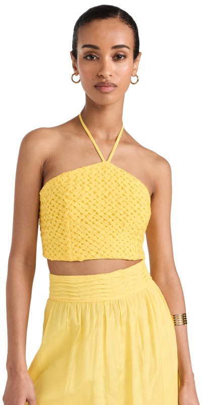 Atelier 17.56 Pandora Top Yellow