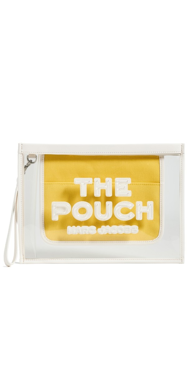 Marc Jacobs The Clear Large Pouch White