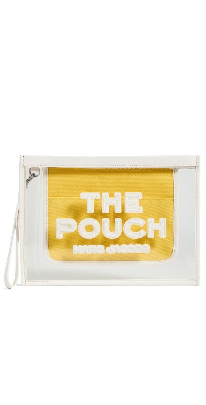 Marc Jacobs The Clear Large Pouch White