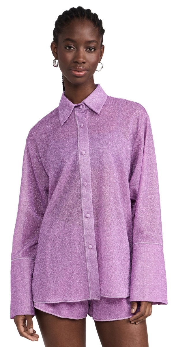 Oseree Lumire Long Shirt Glicine