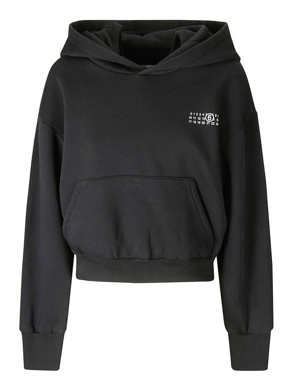 MM6 Maison Margiela Robe Au Genou - Noir