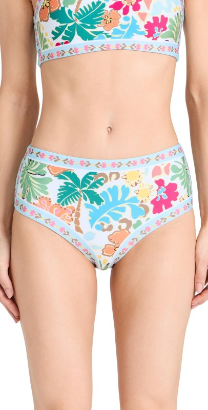 Beach Riot Marcella Bikini Bottoms Tropical Sands