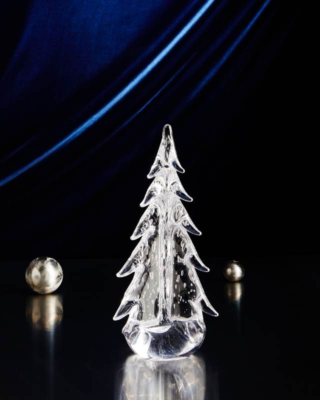 Evergreen 12" Bubble Glass Tree