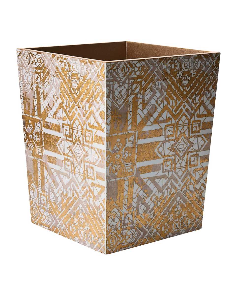 Distressed Wastebasket