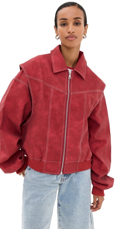 Lioness Vista Bomber Crimson