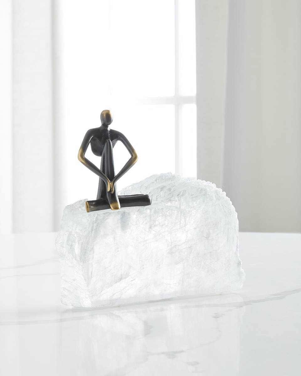 Man on Edge II Sculpture