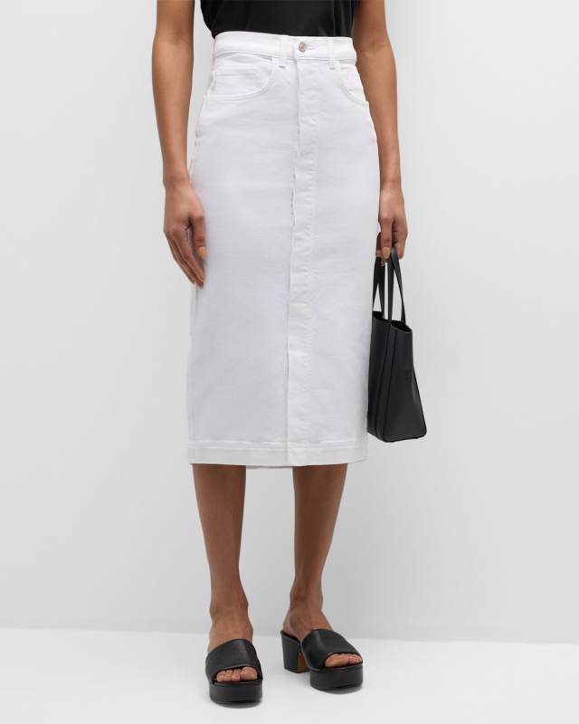 The Insignia Denim Midi Skirt
