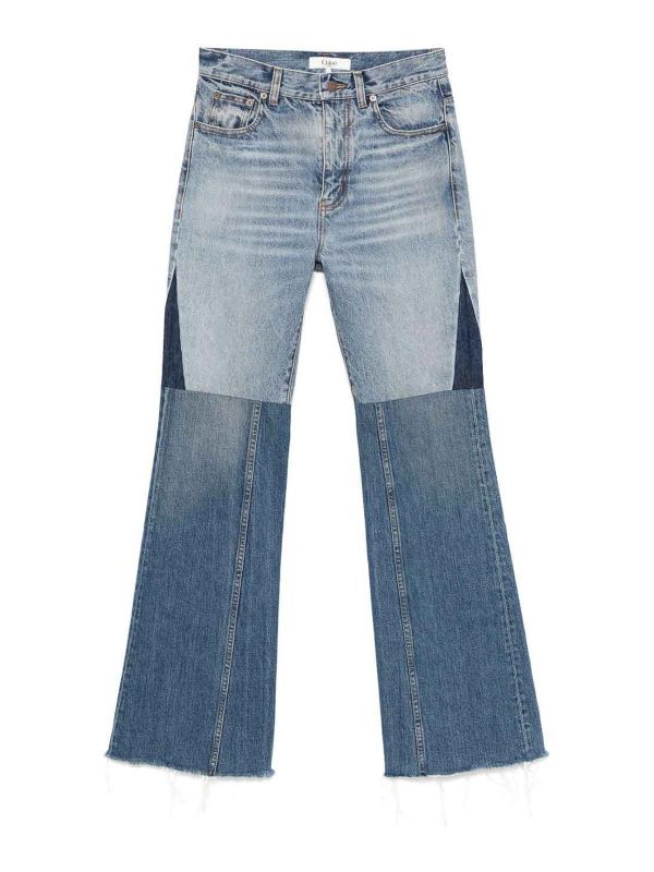 Chloe' Jean Bootcut - Multicolore