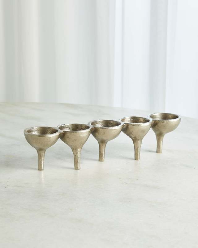 Five T-Lite Holders
