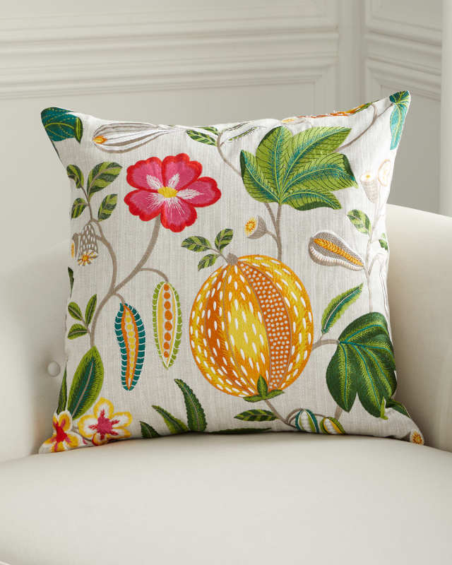 Rankin Embroidered Pillow,