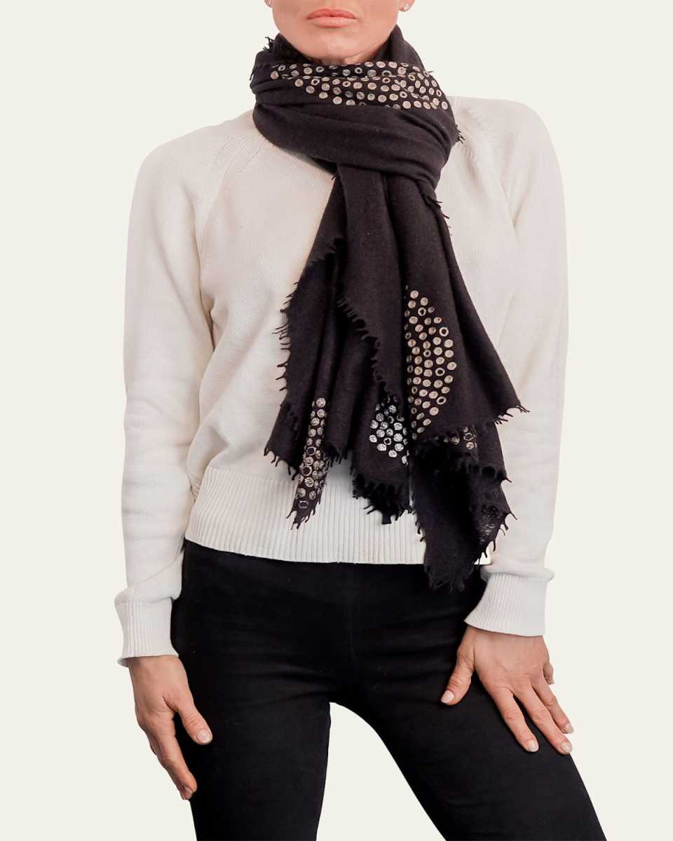Scattershot Cashmere Scarf