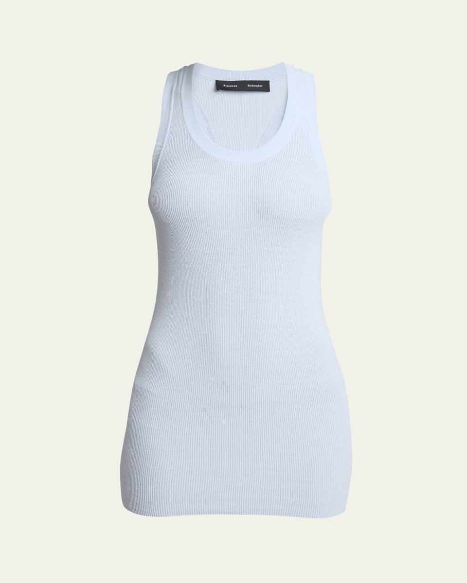 Roberts Ribbed Knit Tank Top
