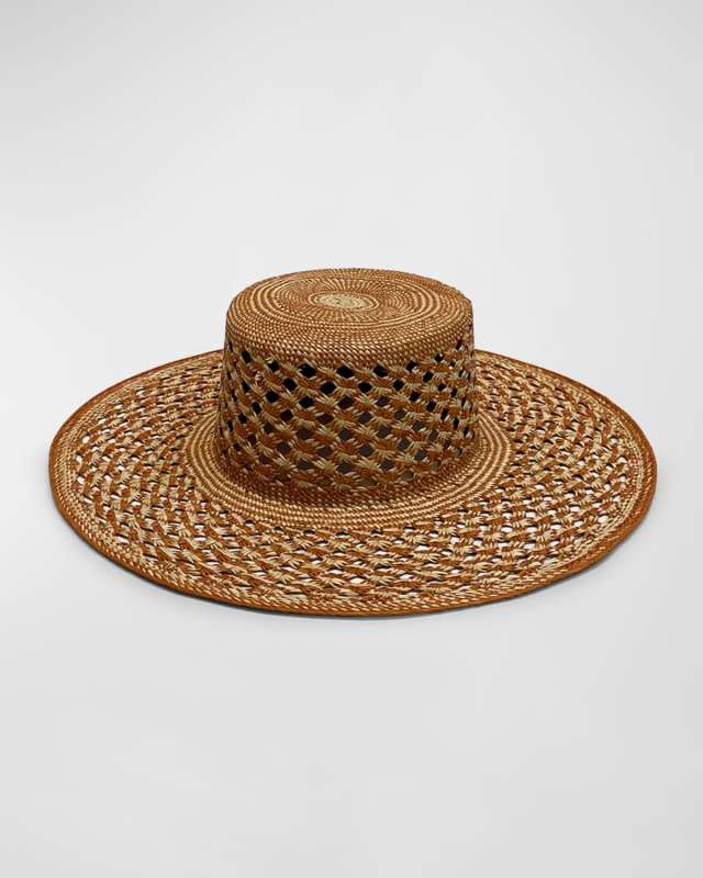 Carlota Cotton Fringe Visor