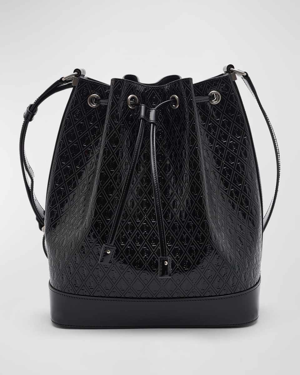 Le Monogram Bucket Bag in Spazzolato Leather