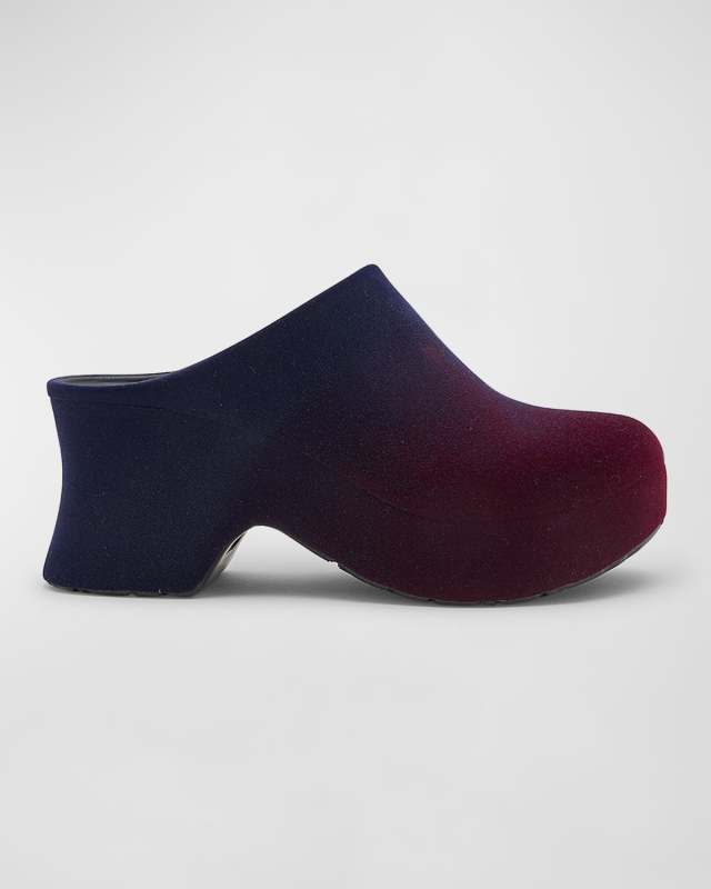 Terra Ombre Slide Clogs