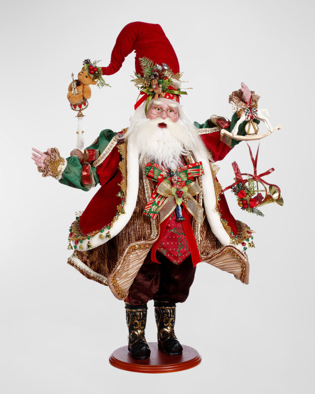 Santa with Toys, 23"