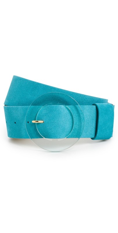 Lizzie Fortunatoouise Belt In Teal Suede Teal