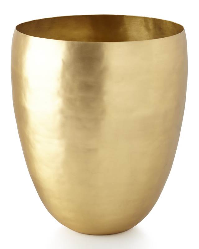 Nile Gold Wastebasket