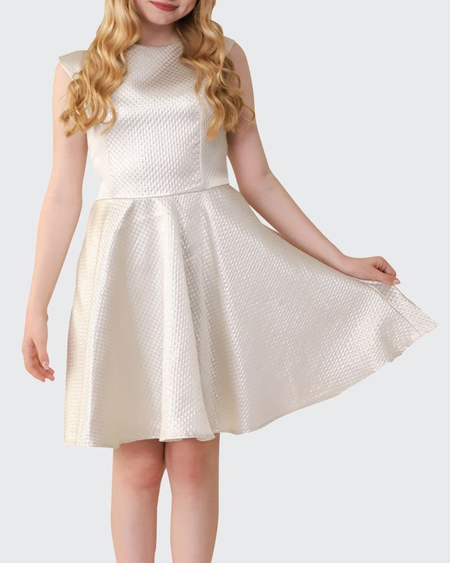 Girl's Fit-and-Flare Dress, Size 7-20