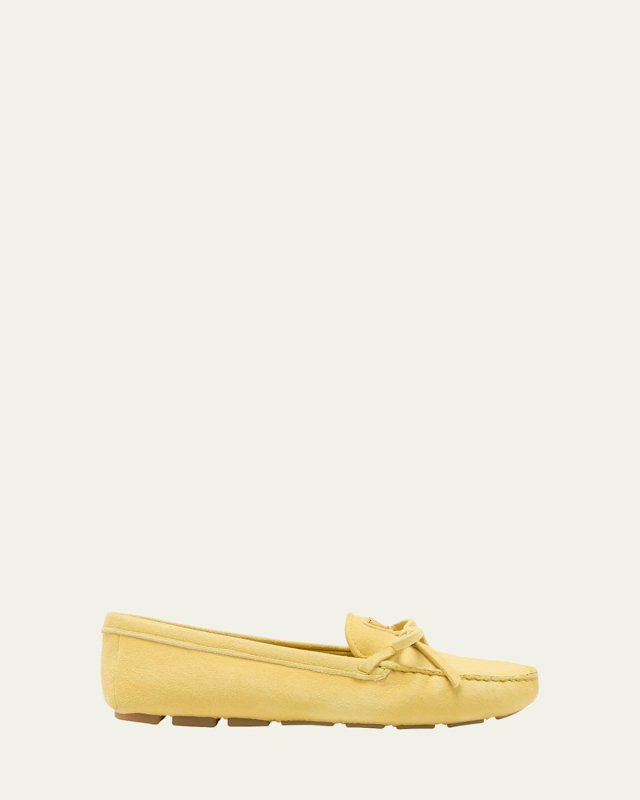 Suede Bow Drivers