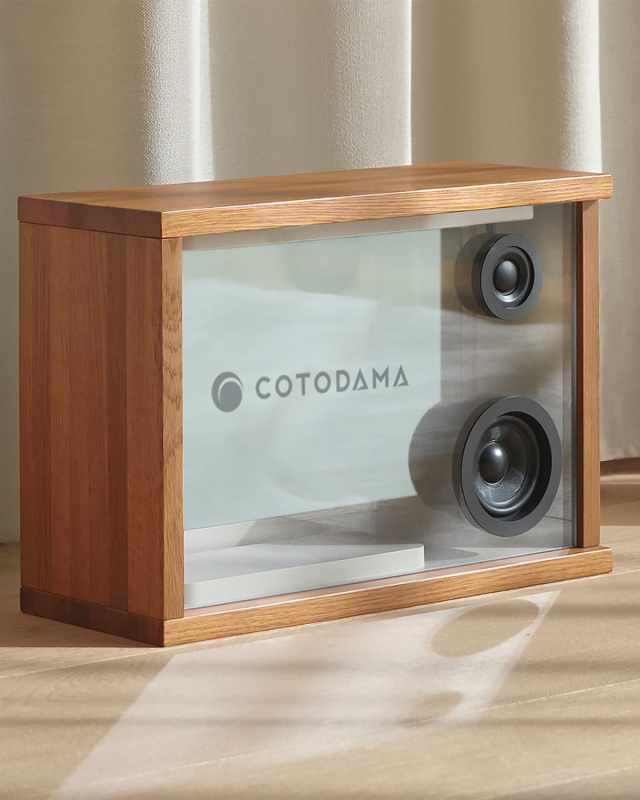 Lyric Speaker Box, Oak Wood