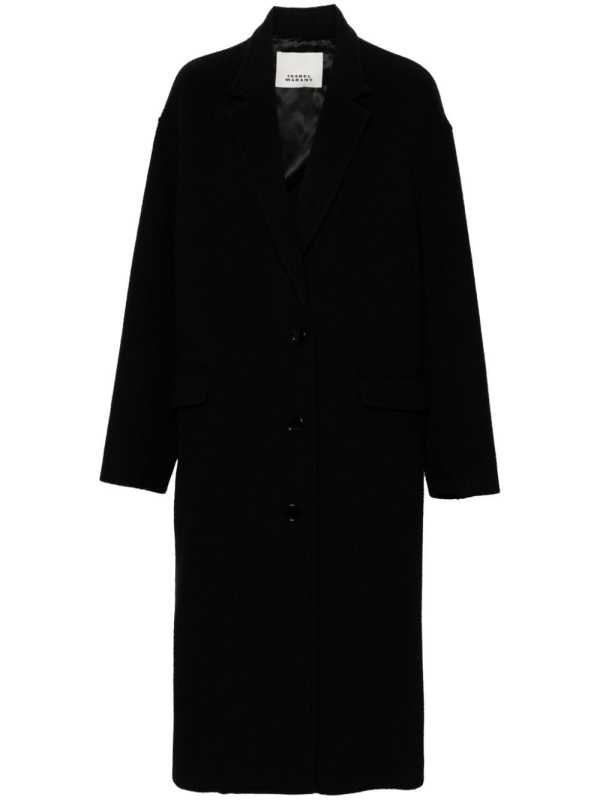 Efezia single-breasted coat