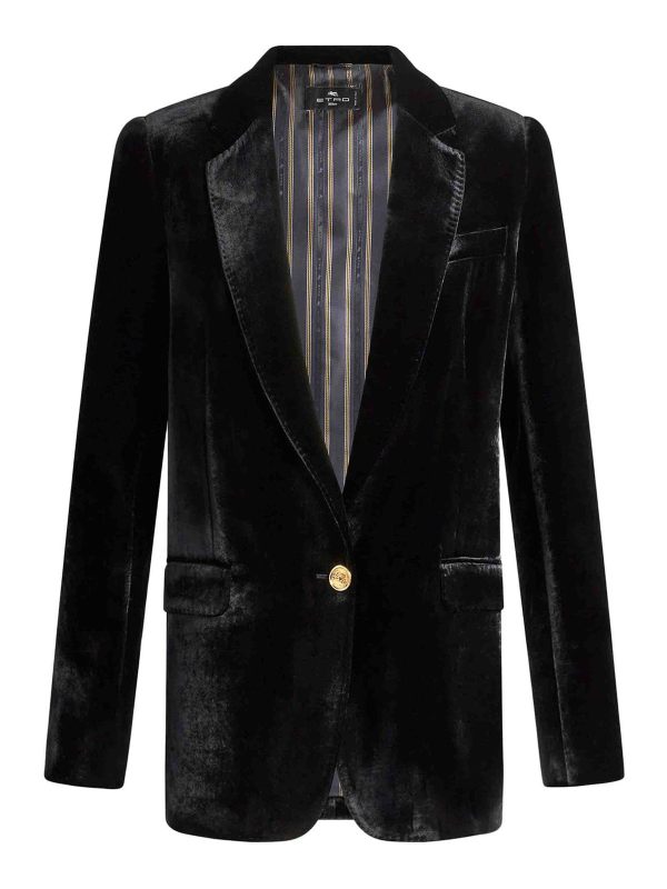 Etro Veste Casual - Noir