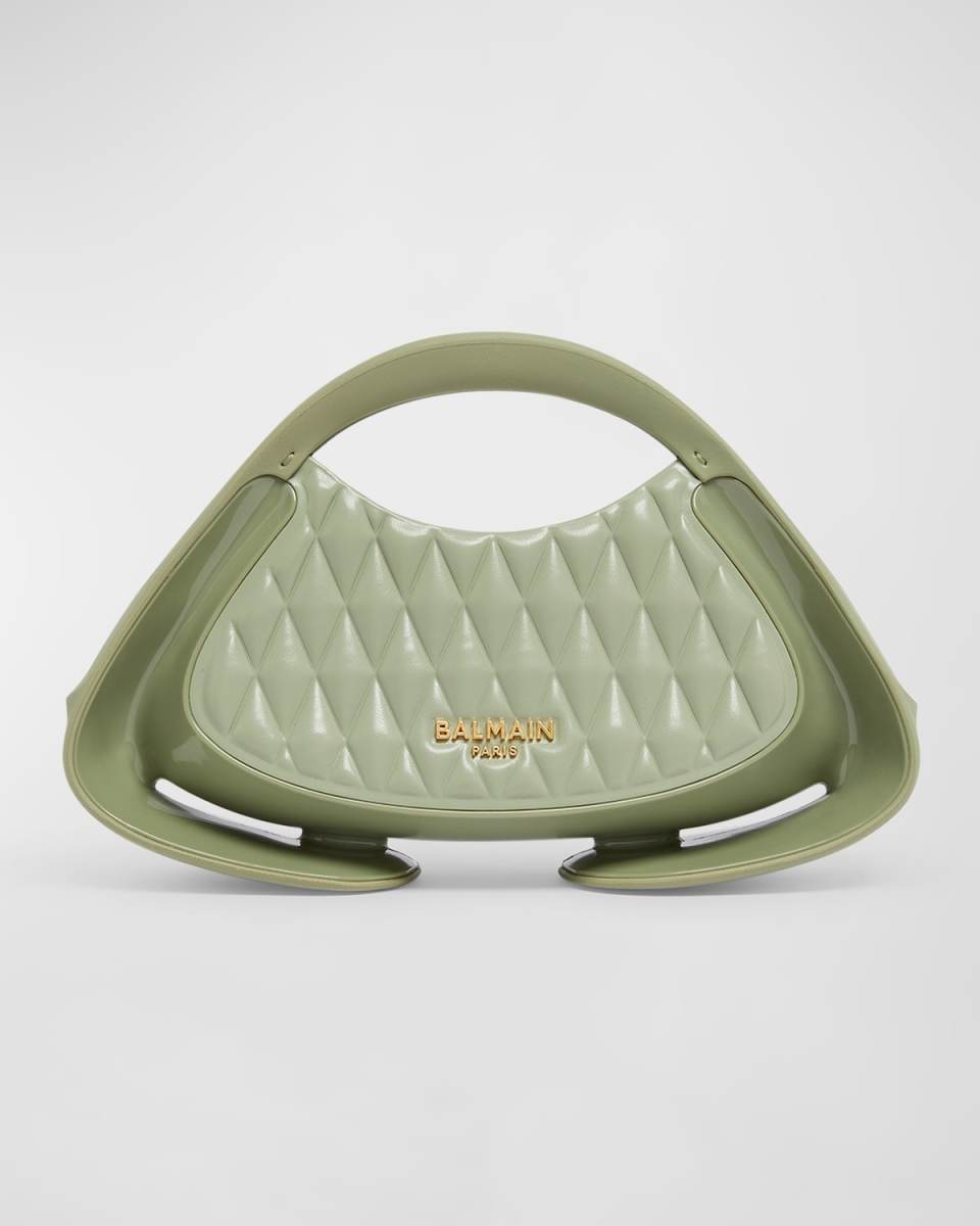 Jolie Madam Small Top-Handle Bag in Quilted Polyurethane