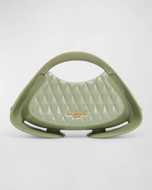 Jolie Madam Small Top-Handle Bag in Quilted Polyurethane