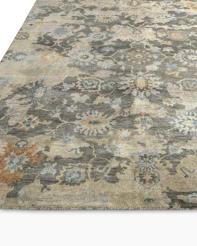 Carpinteria Hand-Knotted Wool Rug, 8' x 10'