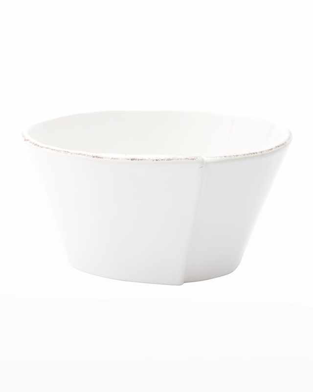 Lastra Stacking Cereal Bowl, White