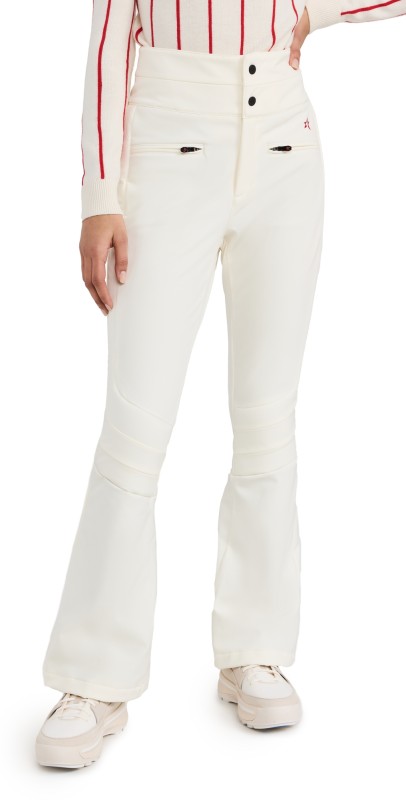 Perfect Moment Aurora High Waist Flare Pants Snow White