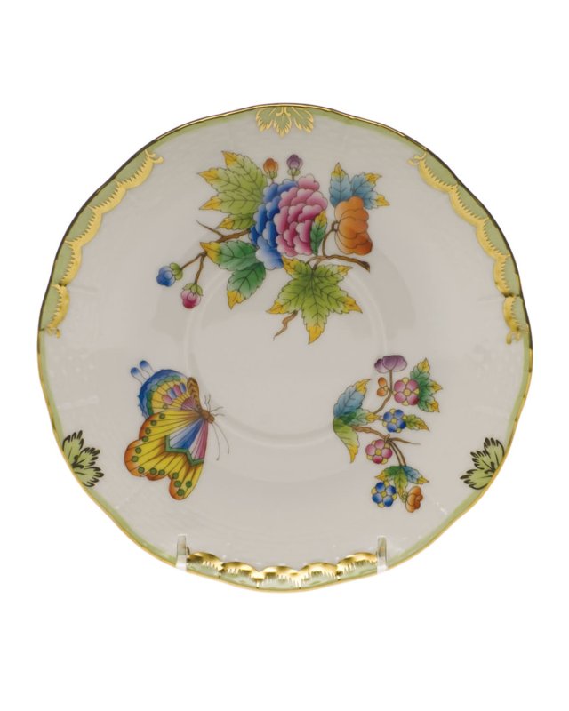 Queen Victoria Covered Bouillon Saucer
