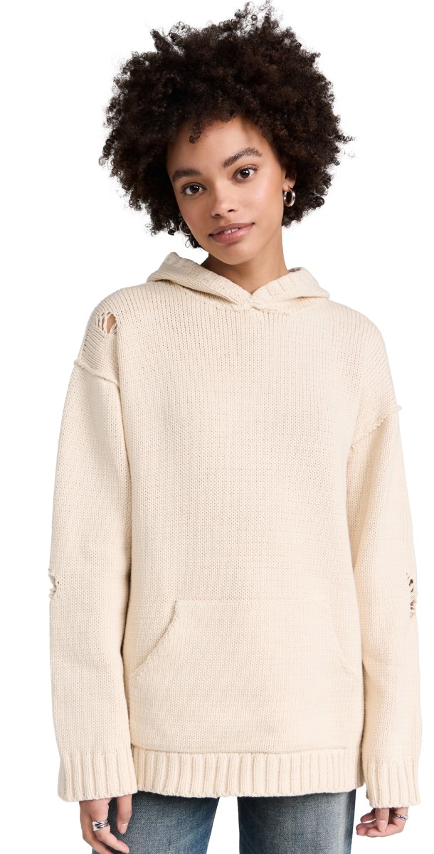 NSF Marley Hooded Sweater Bone